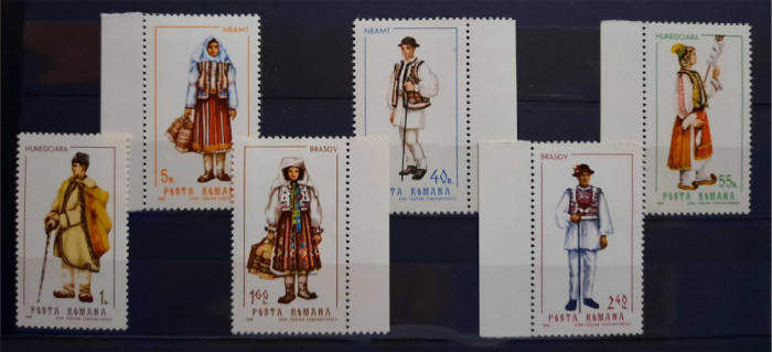 Timbre 1968 Costume nationale I MNH