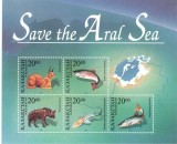 KAZAHSTAN 1996, Fauna, serie neuzata, MNH