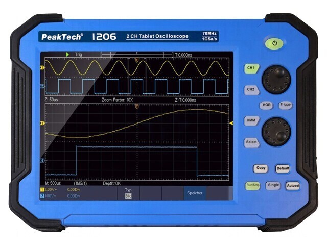 Osciloscop Manual LCD 70MHz 8 Canale 1Gsps