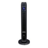 Aeroterma ceramica turn Zilan ZLN2076, 2200W, Timer 8H, Negru