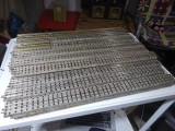Sine trenulet electric vintage H0 M-track /Set 45 bucati 50cm