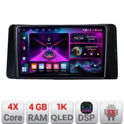 Navigatie Skoda Kamiq 2019- Android radio gps internet 4+64 InCell Display 1K Kit-kamiq+EDT-E210-RK CarStore Technology foto