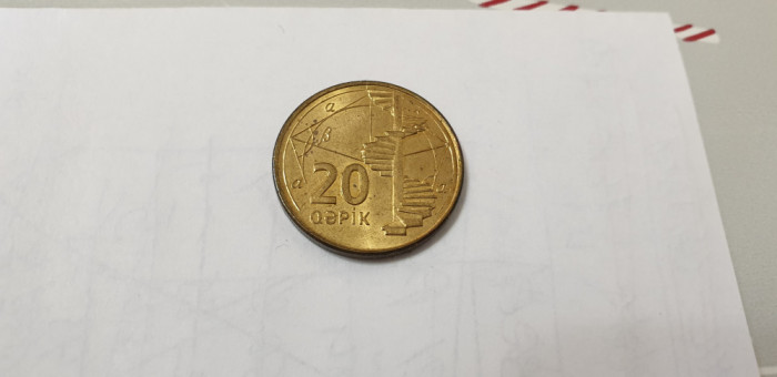 moneda azerbaidjan 20q 2006