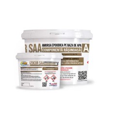 Amorsa epoxidica pe baza de apa pentru betoane IZOCOR SAA - 7 kg foto