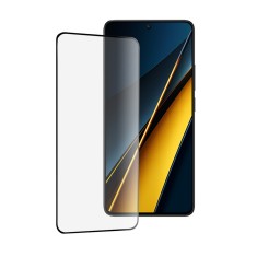 Folie sticla telefon compatibila xiaomi poco x6 pro, full glue, 111d, black foto