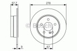 Disc frana MERCEDES C-CLASS T-Model (S204) (2007 - 2014) BOSCH 0 986 479 S96