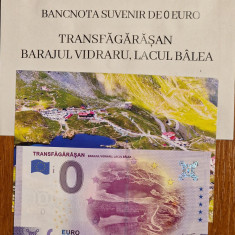 Bancnota suvenir de 0 euro: Transfăgărășan