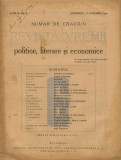 Z1066N Revista vremii politice, literare și economice, 6/1922