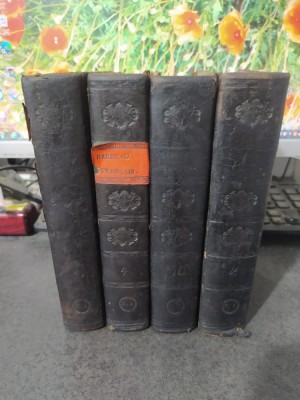 Barreau francais, collection des chefs-d&amp;#039;oeuvre de l&amp;#039;eloquence vol. 1-4 1821 148 foto