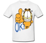 Tricou &quot; Garfield OK! &quot;
