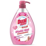 Detergent de vase Dual Power Delicato, manual, super concentrat, 1000 ml