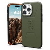 Husa MagSafe pentru Apple iPhone 15 Pro, Urban Armor Gear, Civilian, Verde