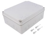 Cutie de conexiuni gri deschis 185x245x95mm