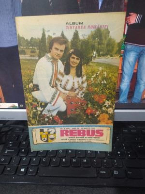 Rebus, revistă bilunară de divertisment, 15 mar. 1986, nr. 6, 690, anul 29, 009 foto