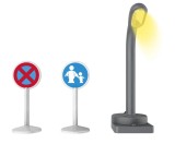 Set joc, lampadar si 2 semne circulatie Playtive