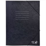 Mapă Carton, Office Style, Negru, 25.5x34.5 cm, Elastic, Oem