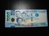 Filipine 1000 Piso 2021 UNC Bancnota Filipineasca, Bancnote Asia