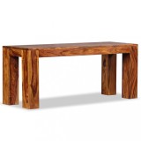 Gossi banca din lemn masiv de sheesham 110x35x45 cm
