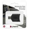 Card reader Kingston, USB 3.2 Gen1, Connector: USB-A, UHS-II Class,