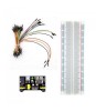 Set placa test breadboard 830 16.5x5.5x0.85cm +Set cabluri, Oem
