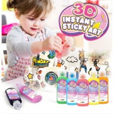 Set pictura 3 D cu autocolante Sticky Art