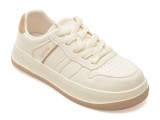 Pantofi sport GRYXX albi, C1180, din piele naturala
