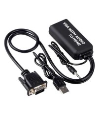 Cablu adaptor VGA la HDMI 1920x1200 cu sunet