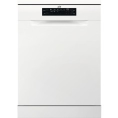 Masina de spalat vase AEG FFB52917ZW, 14 seturi, 8 programe, AirDry, MaxiFlex, Afisaj digital, Clasa E, Motor inverter, 60 cm, Alb