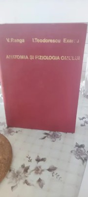 Anatomia si Fiziologia Omului, an 1969, editura Medicala, stare buna foto