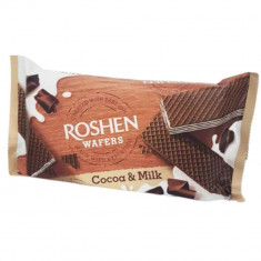 Napolitane Roshen, 216 g, Crema Cacao si Lapte, Napolitane, Roshen Cocoa and Milk Napolitane Cacao, Napolitane Roshen Cacao si Lapte 216 g, Dulciuri,