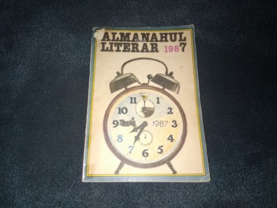 ALMANAHUL LITERAR 1987 foto