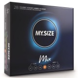 MY SIZE - MIX CONDOMS 57 MM 28 UNITS, MY SIZE MIX