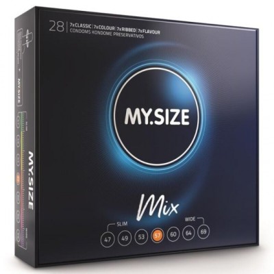 MY SIZE - MIX CONDOMS 57 MM 28 UNITS foto