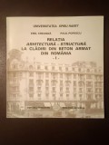 Emil Creangă; Paul Popescu - Relația arhitectură - structură la clădiri din beton armat din Rom&acirc;nia vol. I