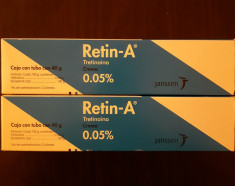 Retin A Tretinoin 0.05% 40gr Acnee Pete Cicatrici Riduri foto