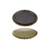 Separator flacără alamă lustruită pentru plită L4007 compatibil Oem
