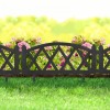 Bordura pt. pat de flori / gard - extensibil, 59,5 x 24 cm - Negru Best CarHome, Garden Of Eden