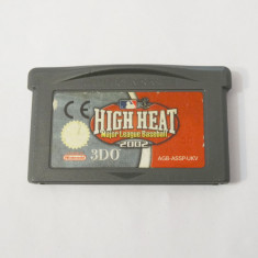 Joc Nintendo Gameboy Advance GBA - High Heat Major League Baseball 2002