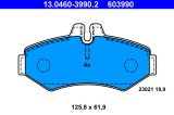 ATE 13.0460-3990.2 set placute frana,frana disc