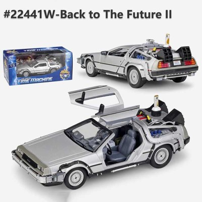 Macheta Inapoi in viitor Delorean Back into the future II 1/24 foto