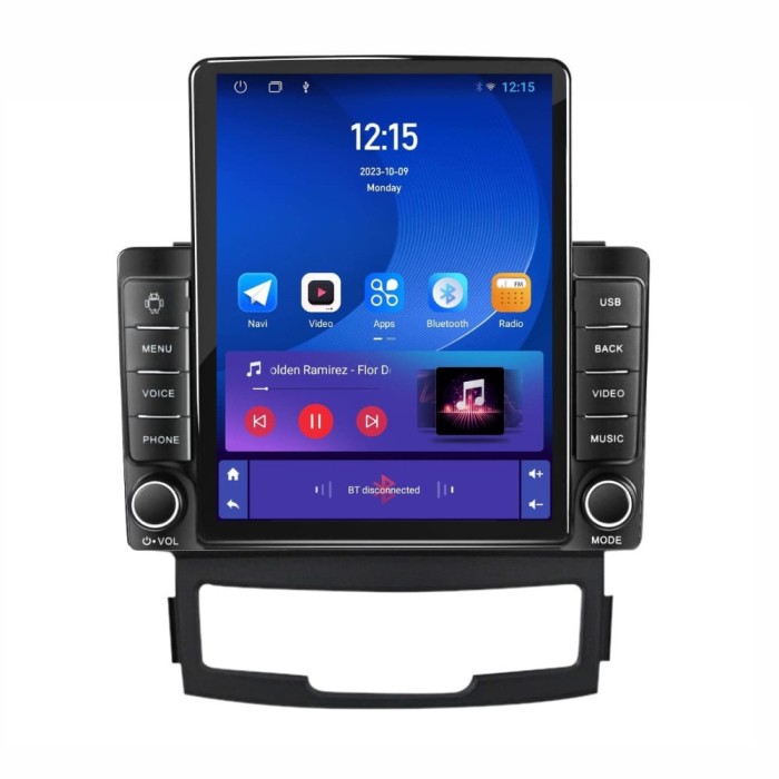 Navigatie dedicata cu Android Ssangyong Korando 2010 - 2013, 1GB RAM, Radio GPS