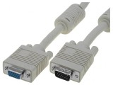 Cablu D-Sub 15pin HD 15m Gri