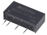 Convertor DC/DC 1W 5V-12V 83mA SIP7