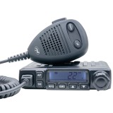 Statie radio CB PNI Escort HP 6500, multistandard, 4W, AM-FM, 12V, ASQ, RF Gain, mufa de bricheta inclusa AM FM comutati doar in banda EU