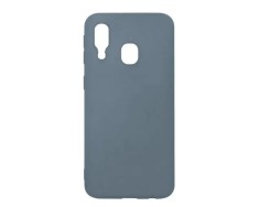 Husa Samsung Galaxy A40 Bleumarin Silicon Slim protectie Premium Carcasa foto