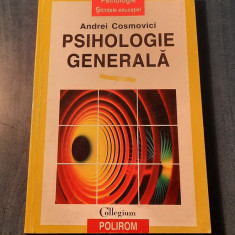 Psihologie generala Andrei Cosmovici