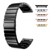 Curea din metal compatibila cu Apple Watch 9|8|7|6|5|4|3|2|1 Series, 49mm|45mm|44mm|42mm, Negru