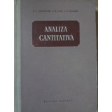 ANALIZA CANTITATIVA-E.V. ALEXEEVSKI, R.K. GOLT, A.P. MUSAKIN-234884