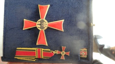 CRUCEA DE FIER ,RFG, ORIGINALA !CU DECRET ORIGINAL ! foto