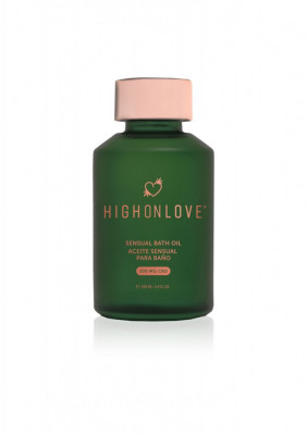 Ulei de baie senzual cu CBD HighOnLove natural 100 ml foto